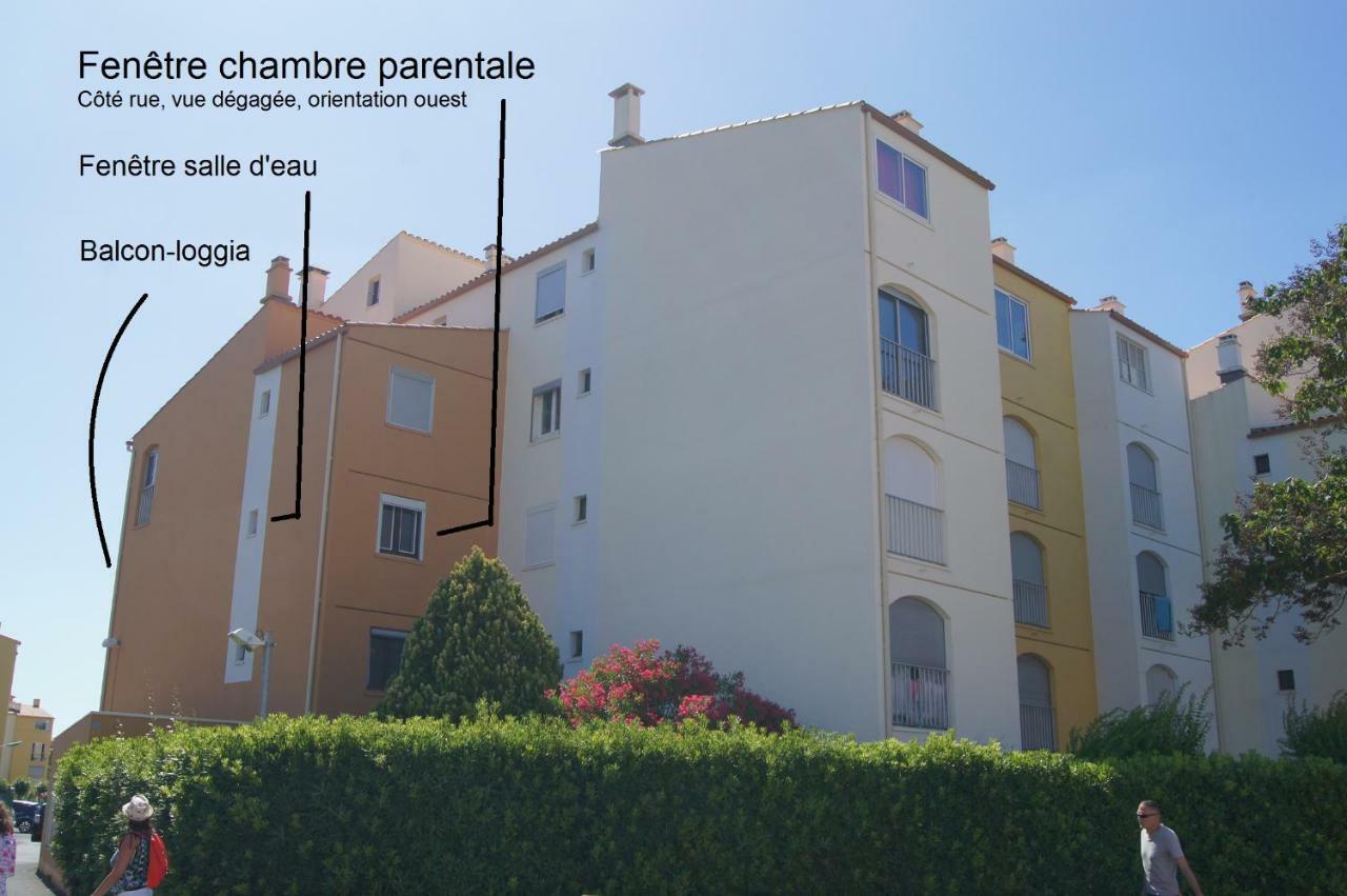 Les Locations de Lara I - T2 spacieux Loggia Parking privatif Près port, plage, Ile Loisirs Agde Extérieur photo